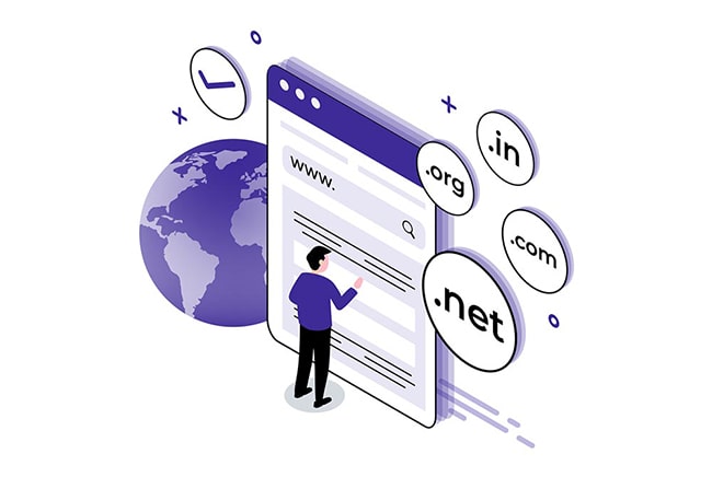 Mua tên miền, hosting để tự thiết kế website